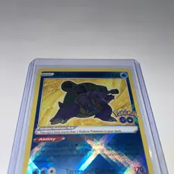 RADIANT BLASTOISE POKEMON GO HOLO 2022 NM 18/78 - Image 5