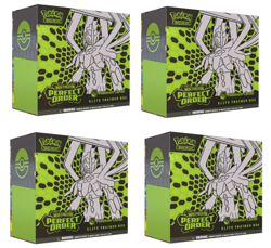 Pokemon TCG Perfect Order Pokemon Center Elite Trainer Box ETB X4 Presale - Image 1