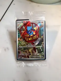 Pokemon TCG Riolu 010 ETB Promo Mega Evolutions Sealed Black Star Promo - Image 1