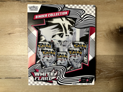 Sealed * New * Pokemon TCG White Flare Binder Collection Box - Image 1
