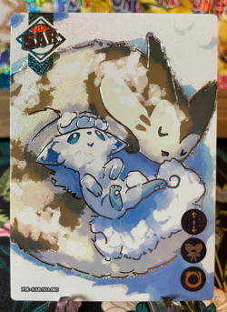 Alolan Vulpix Furret PM-SAR No. 005 NON-TCG Pokemon Eif Origin 3.0 - Image 1