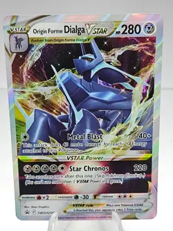 Pokemon TCG, Origin Forme Dialga VStar SWSH256 - Black Star Promo - Image 1