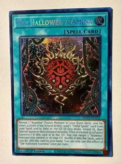 YuGiOh! - The Hallowed Azamina - MP25-EN112 - Prismatic Secret Rare - NM/M - Image 1