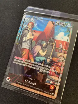 Shanks (2025 PSA Magazine Promo) OP09-001 One Piece Promotion Cards Foil - Image 1