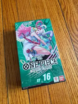One Piece TCG English: Starter Deck -Green Uta- [ST16] NEW SEALED - Image 1