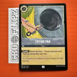 Disney Lorcana Frying Pan 202/204 Uncommon NM TCG - Image 1