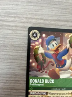 Donald Duck Fred Honeywell Legendary Winterspell Disney Lorcana Pack Fresh - Image 2