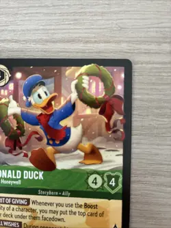 Donald Duck Fred Honeywell Legendary Winterspell Disney Lorcana Pack Fresh - Image 3