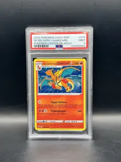 Special Delivery Charizard SWSH075 SWSH: Sword & Shield Promo Cards Holo - PSA 9 - Image 1