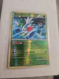 Pokemon TCG Shaymin Reverse Holo 2010 Unleashed 8/95 Card - Image 1