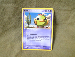 Pokemon Trading Card - EX Unseen Forces: Natu 63/115 - Image 1
