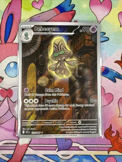 Beheeyem - 121/086 - Illustration Rare - Black Bolt BLK - NM/M - Pokemon Card - Image 1