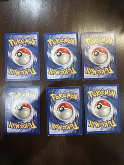 Lot Of 6 Vintage Jungle Pokemon Cards WOTC 1999 Old School Throwback - Image 2