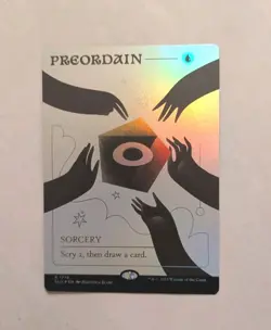 Preordain (1719) (Rainbow Foil) Secret Lair Drop Foil - Image 1