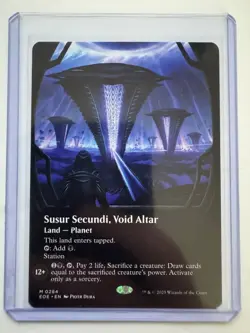 Susur Secundi, Void Altar - #0284 Mythic Borderless Non-Foil Edge of Eternities - Image 1