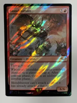 Bloodthirster (Surge Foil) [Warhammer 40,000] MTG - Magic the Gathering - Image 2