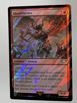 Bloodthirster (Surge Foil) [Warhammer 40,000] MTG - Magic the Gathering - Image 3