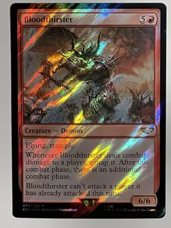 Bloodthirster (Surge Foil) [Warhammer 40,000] MTG - Magic the Gathering - Image 4