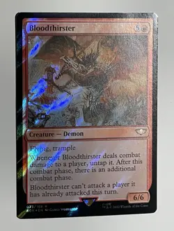 Bloodthirster (Surge Foil) [Warhammer 40,000] MTG - Magic the Gathering - Image 5