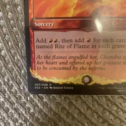 Rite of Flame Signature Spellbooks NM MTG - Image 5