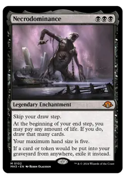 1x MTG Necrodominance - Modern Horizons 3 Mythic! NM Mint! - Image 1