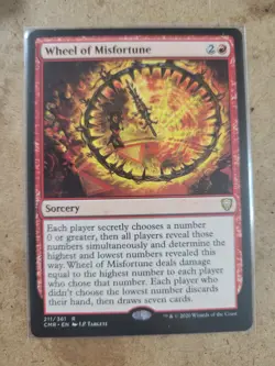 Wheel of Misfortune R Commander Legends 211 NM - Image 1