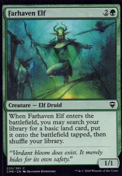 Commander 2018 #146 Farhaven Elf - Image 1