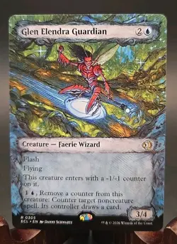 Glen Elendra Guardian (Showcase)Lorwyn Eclipsed MTG Regular Near Mint - Image 1