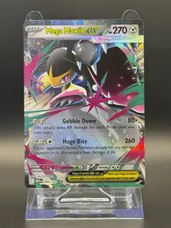 Pokemon Mega Mawile EX 094/132 Me01 Mega Evolution Double Rare Full Art Holo - Image 1