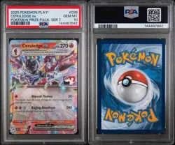 PSA 10 Ceruledge Ex 036/191 Pokemon Play! Prize Pack Series 7 - Population is 8 - Image 4
