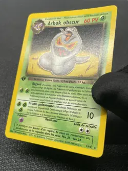 Pokemon TCG Dark Arbok French 1st Edition 19/82 2000 Team Rocket Set Regular - Image 3