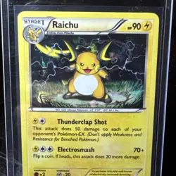 Pokemon TCG Raichu Theme Deck Exclusive 49/162 Promo Cracked Ice 2015 - Image 3