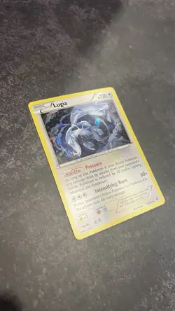 Lugia 78/124 Fates Cracked Ice Holo Fates Collide 2016 Pokemon TCG NM - Image 4
