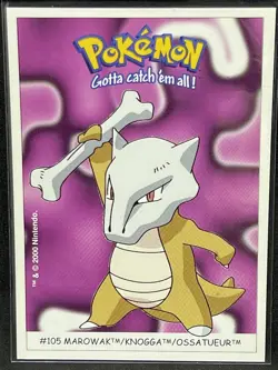 POKEMON BOOMER MAROWAK #105 - Image 1