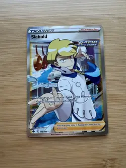 Pokemon TCG Siebold 198/198 Chilling Reign NM ✨ - Image 1