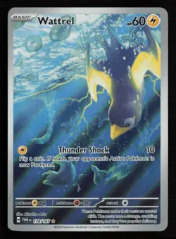 Wattrel 178/167 Pokemon SV06: Twilight Masquerade Illustration Rare NM - Image 1