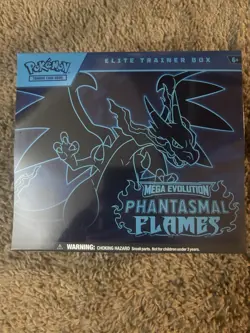 Pokemon Mega Evolution Phantasmal Flames Elite Trainer Box Charizard - Image 1