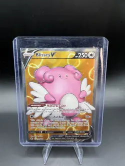 Blissey V (Full Art) SWSH06: Chilling Reign - Pokemon NM 182/198 - Image 1