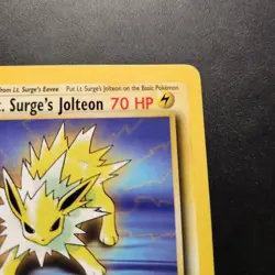 2000 Lt. Surge’s Jolteon 28/132 - Gym Challenge Non-Holo Rare - Pokemon TCG - NM - Image 2