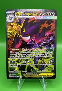 Pokemon TCG Ascended Heroes Mega Gengar EX SIR English 284/217 - Image 1