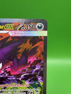 Pokemon TCG Ascended Heroes Mega Gengar EX SIR English 284/217 - Image 3