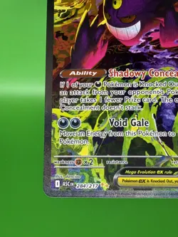 Pokemon TCG Ascended Heroes Mega Gengar EX SIR English 284/217 - Image 4