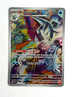 Pokemon TCG Baxcalibur 210/193 Holofoil Illustration Rare SV02: Paldea Evolved - Image 1