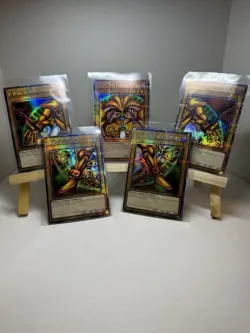 Konami Yu-Gi-Oh! Exodia 25th Anniversary 5 NM Card Set 1st Edition English - Image 1