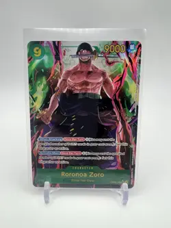 One Piece Roronoa Zoro OP06-118 (Alt Art, Foil, SEC) Wings of the Captain - NM - Image 1