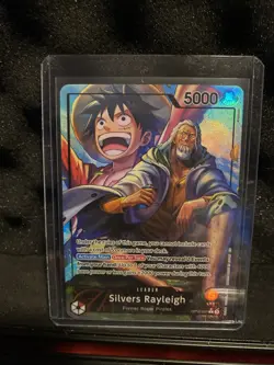ONE PIECE SILVERS RAYLEIGH ALT ART OP12-001 LEGACY OF THE MASTER ENGLISH - Image 1