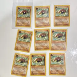 Lot of Pokemon Kabuto 1st Edition 50/62 1999 WOTC English TCG Card - Image 1