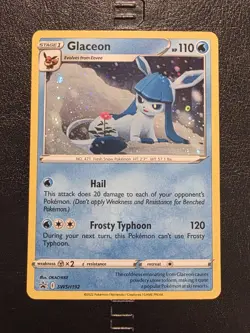 Pokemon TCG Glaceon SWSH192 SWSH: Sword & Shield Promo Cards Holo NM - Image 1