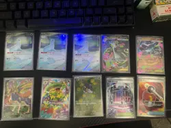 Korean Pokemon Card Lot 12 Cards Near Mint - Image 1