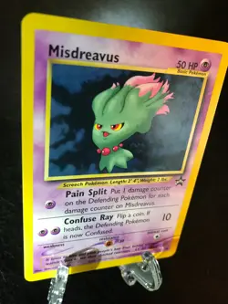 Misdreavus *Black Star Promo Card* Pokemon TCG Card WotC Lightly Played - Image 2